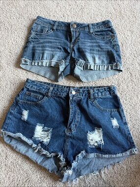 Classic Denim Women's Shorts Pair / Bundle